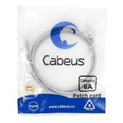 Патч-корд U/UTP кат.6A PC-UTP-RJ45-Cat.6a-1.5m-LSZH 2xRJ45/8p8c неэкранир. LSZH (10G) 1.5м сер. Cabeus 7895c