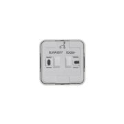 Выключатель 2-кл. ОП Blanca 10А IP20 (сх. 5) 250В с подсветкой с изолир. пластиной бел. SE BLNVA105111