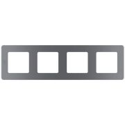 Рамка 4-м Inspiria дым. IEK 673967
